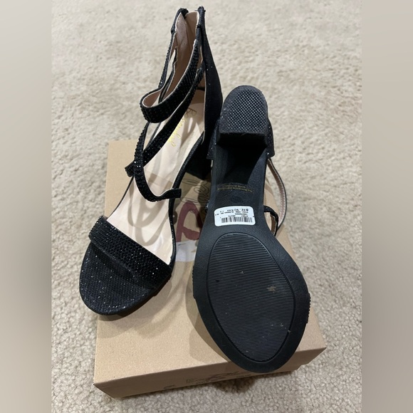 Glitter and Gleam Rhinestone Block Heals - Picture 4 of 4